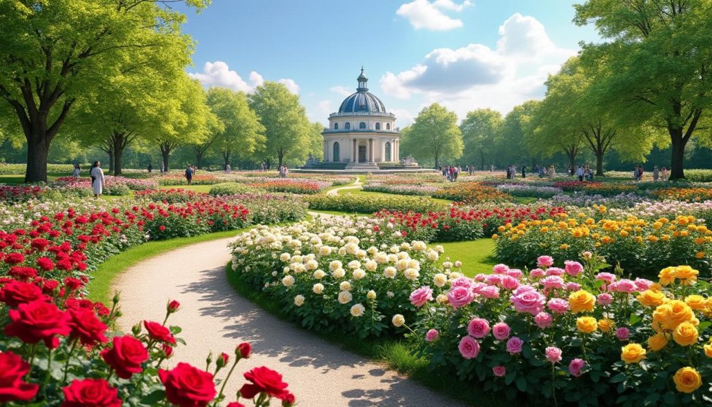 entdecken sie das rosarium sangerhausen, eine faszinierende welt der rosen in deutschland mit über 8.500 rosenarten und beeindruckenden gärten für naturliebhaber und gartenfreunde.